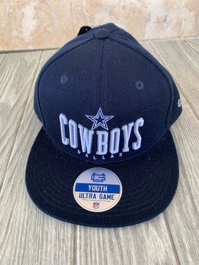 NFL Dallas Cowboys Navy and White Youth Snapback Hat